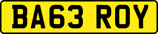 BA63ROY