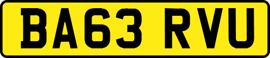 BA63RVU