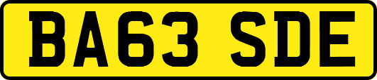 BA63SDE