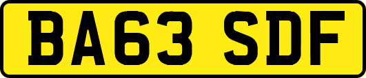 BA63SDF