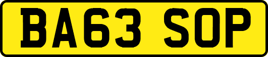 BA63SOP
