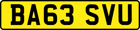 BA63SVU