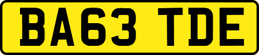 BA63TDE