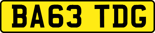 BA63TDG