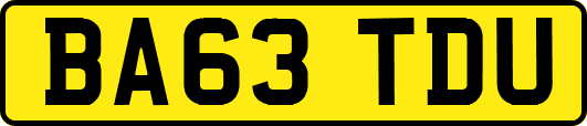 BA63TDU