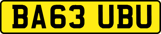 BA63UBU