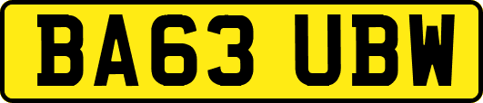 BA63UBW