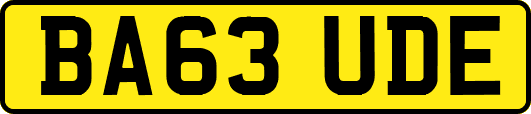 BA63UDE