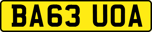 BA63UOA