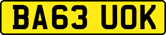BA63UOK