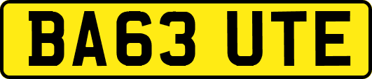 BA63UTE
