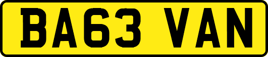 BA63VAN