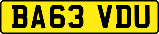 BA63VDU