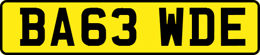BA63WDE