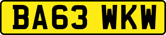 BA63WKW