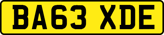 BA63XDE