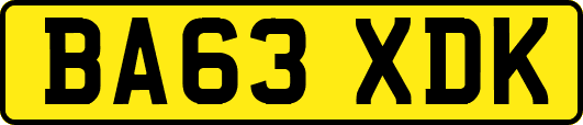 BA63XDK