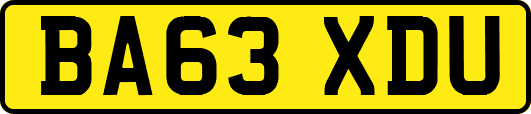 BA63XDU