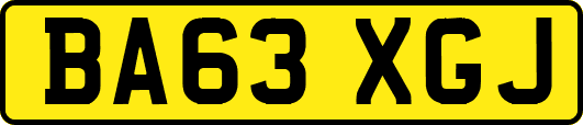 BA63XGJ