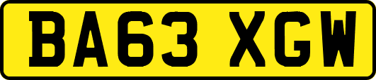 BA63XGW
