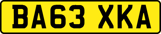 BA63XKA