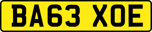 BA63XOE