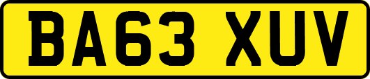 BA63XUV