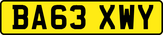 BA63XWY