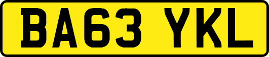 BA63YKL