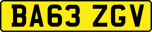 BA63ZGV