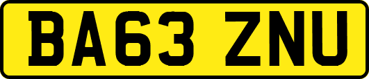 BA63ZNU
