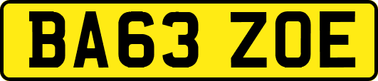 BA63ZOE