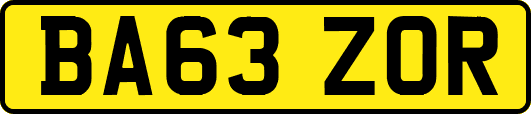 BA63ZOR