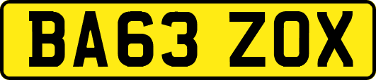 BA63ZOX