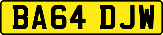 BA64DJW