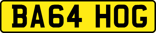 BA64HOG