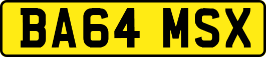 BA64MSX