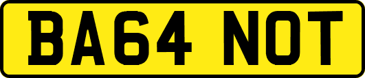 BA64NOT