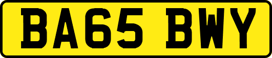 BA65BWY