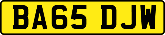 BA65DJW