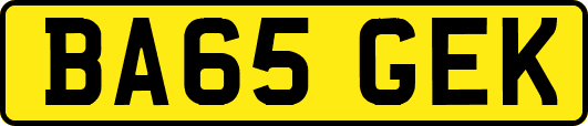 BA65GEK