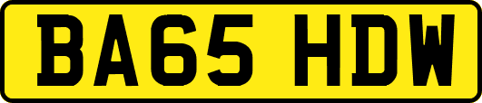 BA65HDW