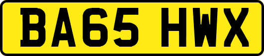 BA65HWX