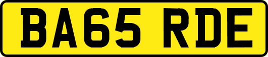 BA65RDE