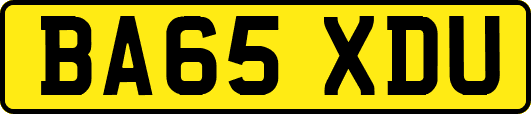 BA65XDU