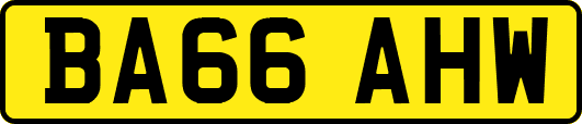 BA66AHW