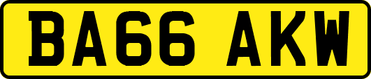BA66AKW