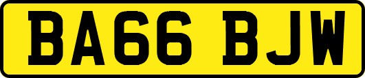 BA66BJW
