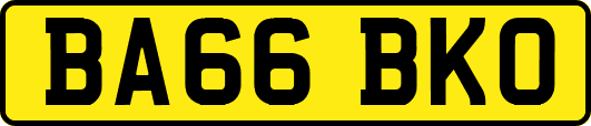 BA66BKO