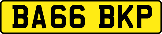 BA66BKP